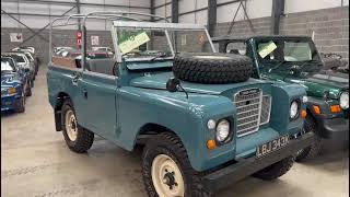 1971 LAND ROVER SERIES 3 | MATHEWSONS CLASSIC CARS | AUCTION: 1, 2 \u0026 3 MAY 2024