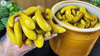 Cách làm DƯA LEO MUỐI CHUA lên men tự nhiên vàng, giòn không bị nhớt | Bếp Của Vợ