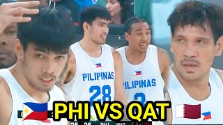 INSANE COMEBACK ng Gilas! Pinasaya lang ang kalaban, gusto pang manalo! Philippines vs Qatar!