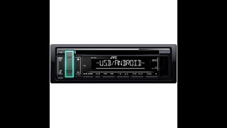 JVC KD-T401 CD Receiver with USB/AUX Input