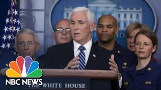 White House Coronavirus Task Force Holds News Conference | NBC News (Live Stream Recording)