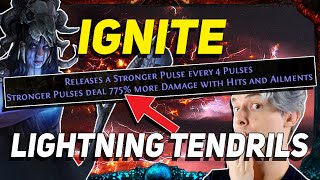 Abusing Quality to make Lightning Tendrils IGNITE ~ New Build! [PoE 3.17]