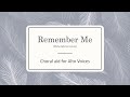 Alto Voice - Remember Me (D. Govenor)