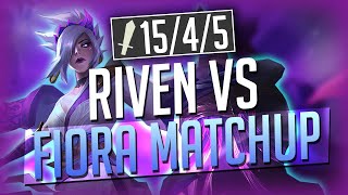 How To Play The RIVEN VS FIORA MATCHUP Perfectly! S11 Riven Matchup Guide - League Of Legends