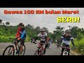 Gowes MTB endurance 100 km on road (Gran Fondo Maret)