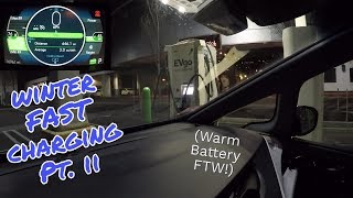 Chevy Bolt EV Charging in Winter Pt. II: Warm Battery FTW