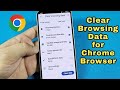 How to clear history of Chrome App Browser for Samsung Galaxy phone with Android 14