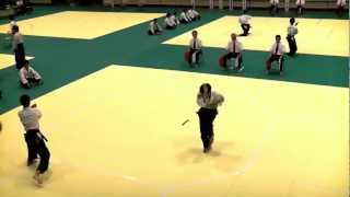 2012全国学生躰道優勝大会 拓殖大學・男子個法二回戦 高柳（白）