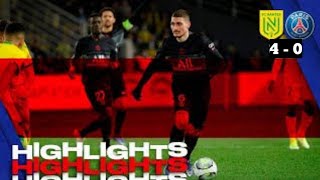 Highlight | Psg vs Nantes match live | #highlights #psg #PsgvsNantes