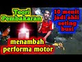 memperbesar PENGAPIAN motor !!! teori pembakaran !!! 10 menit jadi ahli seting busi. detail lengkap.