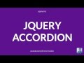 jQuery Tutorial: How to Build a jQuery Accordion