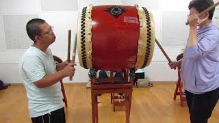 八丈島太鼓練習（2021.7.21.火）/Hachijyojima daiko\