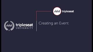 Creating an Event (Level 2) - TSU