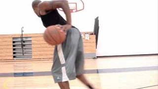 Crossover Step Left Hand Layup Drill | Basketball Tips Scoring W/ Weak Hand | Dre Baldwin