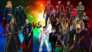 Super girl,Hela, Super man \u0026 Thor vs MCU \u0026 DCU #marvel #avengers #avengers #thor #editing