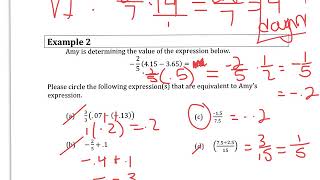 Chapter 3 Word Problems Day 1 Mini Lesson
