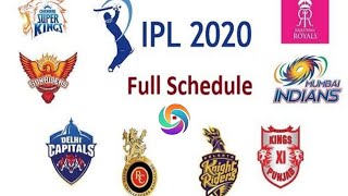 IPL 2020 NEW SCHEDULE & TIME TABLE : BCCI FINALLY ANNOUNCES RELEASE DATE OF IPL 2020 SCHEDULE #IPL