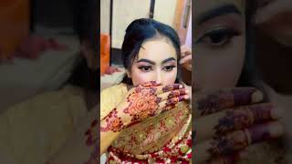 আমাদের আজকের কাজ।#viralvideo #bridal #hairstyle #makeupartist #bridalmakeup #tranding #popular