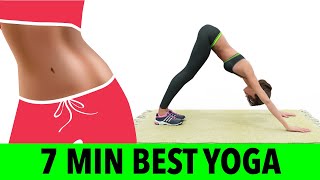 7 Min Best Yoga Workout To Lose Weight At Home