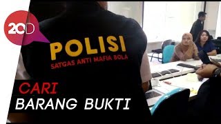 Detik-detik Satgas Antimafia Bola Geledah Kantor PSSI