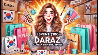 I Spent $100 on Daraz KOREAN SHOPPING and Got SOME SHOCKING Results! #darazshopping