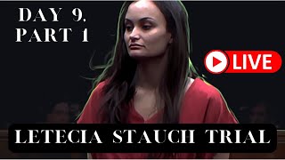 HARLEY HUNT TESTIFIES! | LIVE Letecia Stauch Trial Day 9, Part 1  #leteciastauch #gannonstauch