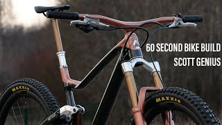 60 Second Bike Build: Custom SCOTT Genius