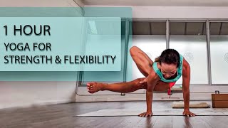 One Hour Yoga for Strength and Flexibility