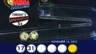 2015 11 13 Mega Millions Numbers and draw results