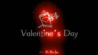 14 February Valentine's Day Status 🌹 Happy Valentine's Day Black screen Status 2022 ❤️ Love Status