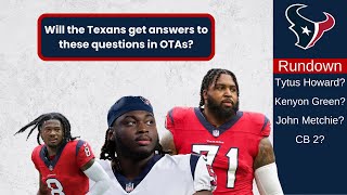 Can the Texans Answer These OTA Questions in the Coming Weeks?