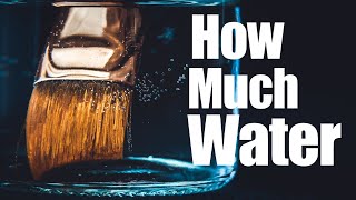 Other Tutorials Dont Tell you this Trick 🌟🎨 Technique Tune Up - How much Water should you use ?