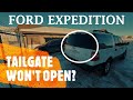 Ford Expedition - LIFTGATE / TAILGATE WON'T OPEN? (2007-2014)