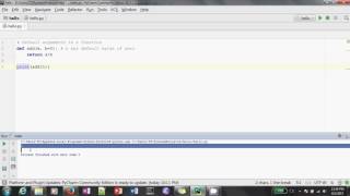 Python Default arguments in a function definition in Hindi