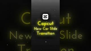 New Car Slide Transition Tutorial 🤯🚀#capcut #videoediting #edit
