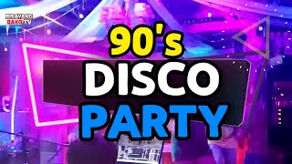 BEST 90s DISCO PARTY  - NONSTOP PARTY MIX - DJ JORDAN
