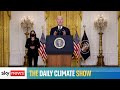 COP26: Biden hails 'significant investment' in US climate policy