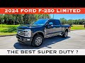 2024 Ford F-250 Limited 6.7L Diesel 4X4 - POV Review & Test Drive - The Best Super Duty You Can Buy?