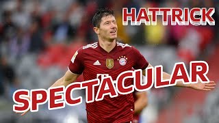 Bundesliga | Spectacular Hat-Trick Robert Lewandowski | Bayern München vs Hertha Berlin
