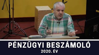 Pénzügyi beszámoló - 2020. év