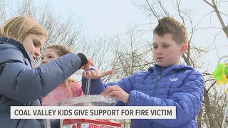 Coal Valley kids raise money for classmate, family whose house caught on fire last month