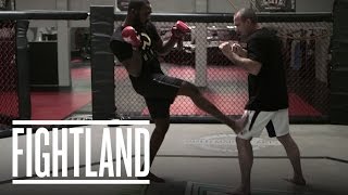 The Oblique Kick With Jon Jones: Fight School