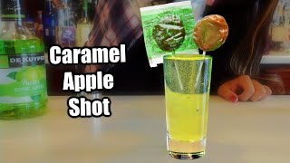 How To Make: A Caramel Apple Shot | Back Of The Bottle 🍾 for the Fall Pro |