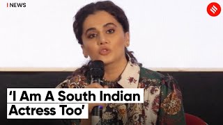 When Taapsee Pannu Weighed In On The Language Debate Screen