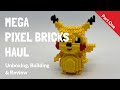 Mega Pixel / Nano Bricks Haul - Pokemon - Unboxing Building & Review Part One