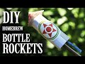Home-brew Bottle Rockets - (From Household Materials) Home-brew Bottle Rockets - (From Household Materials)