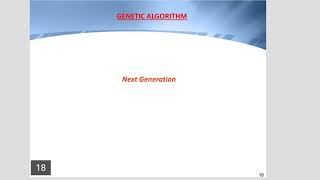 Genetics Algorithm part II (c)