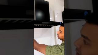 Auto Clean FilterLess Chimney. #chimney #viralvideo #kitchenappliance #glen #viral