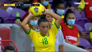 Brazil vs Argentina || She Believes Cup