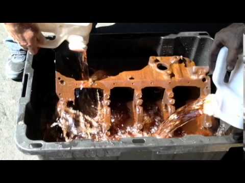 HOW TO REMOVE RUST OFF OF 350 CHEVY ENGINE BLOCK LIKE NEW HOW TO REMOVE RUST OFF OF 350 CHEVY ENGINE BLOCK LIKE NEW